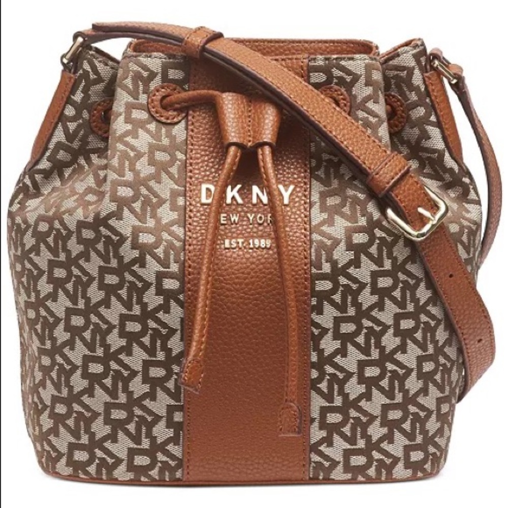 DKNY's Noho drawstring bucket bag